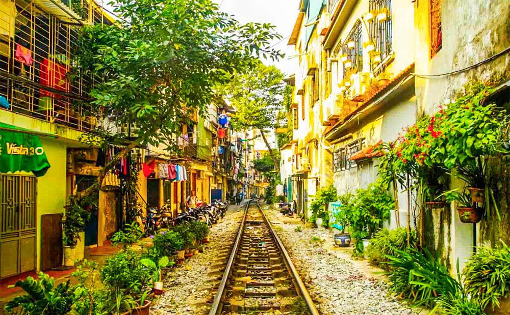 Hanoi Calle del Tren